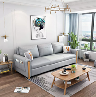 Multifunktionales, Abnehmbares und Faltbares Schlafsofa mit Auszieh- und Stauraumfunktion - Perfekt für Wohnzimmer oder Schlafzimmer