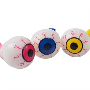 CHENXI Jouets en peluche d'Halloween, œil humain simulé, effet sang, jouet anti-stress à presser, 2,5 cm, 8 g, à partir de 8 ans - Product Image 3