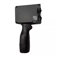Imprimante à jet d'encre portable Yaomatec 12,7 mm pour l'impression de date, numéro de lot, code QR, code-barres, logo sur carton, plastique, métal, bois