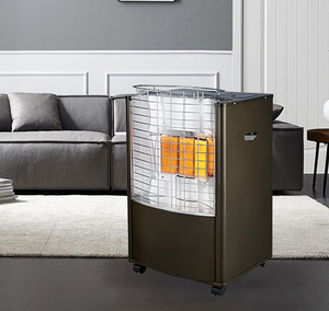 Chauffage mobile infrarouge autonome 6700W pour terrasse et <span class=keywords><strong>intérieur</strong></span>, au gaz GPL, <span class=keywords><strong>butane</strong></span>, <span class=keywords><strong>propane</strong></span>, pour usage domestique avec dispositif de sécurité - Product Image 1