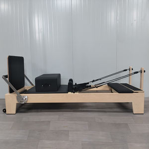 Mini Reformer Pilates Commercial pour Studio – Équipement d'Entraînement Fitness Durable et Réglable en Alliage d'Érable et d'Aluminium - Product Image 5