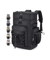 Sac à dos isotherme, sac à dos étanche de 35 L avec double compartiment pour hommes et femmes, grand sac isotherme pour le déjeuner