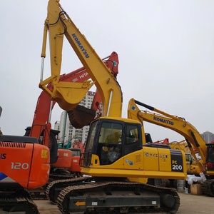 Fournisseurs d'excavatrices chinoises 20T KOMATSU 91% Neuf PC200-7 PC 200 Machine de terrassement sur chenilles pc210 pc220-7 pc210 Excavatrice hydraulique d'occasion - Product Image 6