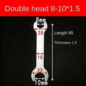 Dùng Một Lần Đôi Mở End Cờ Lê Cờ Lê Công Cụ 5.5Mm 21Mm Thép Phẳng Tấm Đấm Metric Hệ Thống Đo lường OEM Tùy Chỉnh - Product Image 3