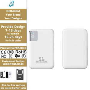 Offre Spéciale – Mini Batterie Li-Polymère Économique 20000mAh avec Charge Rapide PD 22.5W, Double Port USB et Affichage Numérique LED Portable - Product Image 1