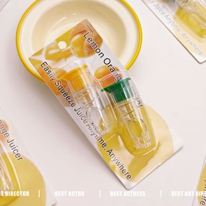 Nouveau Presse-agrumes Manuel Écologique Sûr et Pratique en Résine pour Citrons et Oranges, Idéal pour les Pique-niques Quotidiens - Product Image 2