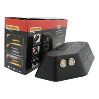 Lampe de coffre arrière LED Plug and Play, lumière d'avertissement clignotante blanche et ambre pour Jeep Wrangler JL 2018-2020, accessoires