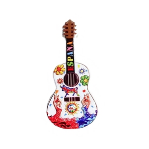 Imán <span class=keywords><strong>de</strong></span> nevera <span class=keywords><strong>de</strong></span> diseño personalizado, recuerdo <span class=keywords><strong>de</strong></span> España, imán <span class=keywords><strong>de</strong></span> <span class=keywords><strong>Barcelona</strong></span>, España, exquisito imán <span class=keywords><strong>de</strong></span> resina con forma <span class=keywords><strong>de</strong></span> guitarra para nevera, en venta. - Product Image 1