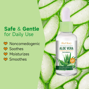 Sérum réparateur OEM éclaircissant, anti-âge, illuminateur, raffermissant, nourrissant, anti-rides, apaisant à l'<span class=keywords><strong>aloe</strong></span> <span class=keywords><strong>vera</strong></span> et à l'acide hyaluronique 50ml - Product Image 6