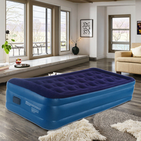 Matelas pneumatique gonflable ultra-épais, pliable, en PVC moderne, renforcé, capacité de charge de 300 kg, chambre à coucher, extérieur, école, hôtel, parc