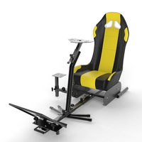 Simulateur de conduite automobile pliable personnalisé Machine de jeu de course ergonomique pour PC/Playstation/Logitech/Thrustmaster