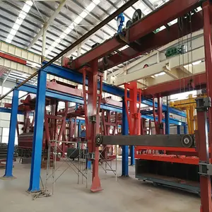 Máquina de fabricación de bloques de hormigón aireado, bloque aac de arena, 100000CBM, anual