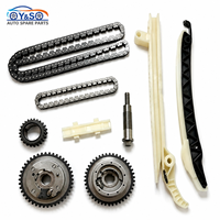 طقم سلسلة توقيت جديد مع تروس VVT لسيارات مرسيدس C180 C200L C260L E200 E260 بمحرك M270.920، قطع غيار كاملة من الفولاذ السبائكي للإصلاح