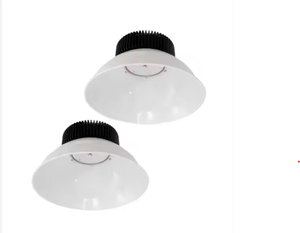การออกแบบน้อยที่สุด IP20อลูมิเนียมเคลือบสำหรับไฟเบย์ LED พร้อมรีโมทคอนโทรลสำหรับคลังสินค้าที่มีประสิทธิภาพให้แสงสว่าง OEM - Product Image 1