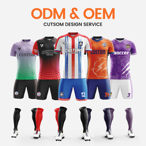 Camiseta de fútbol personalizada <span class=keywords><strong>para</strong></span> hombre, sublimados impresos uniformes de fútbol, ropa deportiva de entrenamiento de equipo, <span class=keywords><strong>Kit</strong></span> de entrenamiento de fútbol VL412 - Product Image 2
