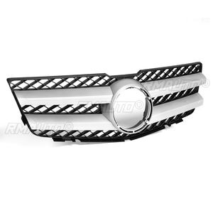 Parrilla Delantera Superior de Alta Calidad para Mercedes Benz GLK / X204 GLK350 2010 2011 2012, Parrillas Deportivas Cromadas Plateadas - Product Image 3