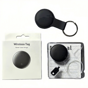 SQS OEM/ODM Traceur <span class=keywords><strong>GPS</strong></span> intelligent étanche anti-perte Mini Air Tag Localisateur de recherche pour Airtag IOS <span class=keywords><strong>IPhone</strong></span> Trouver mon appareil - Product Image 1