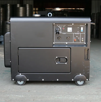 Générateur diesel silencieux à usage domestique 6 kVA 8 kVA 10 kVA 15 kVA 20 kVA Triphasé 60 Hz Fréquence Régulateur AVR 10 kW 12 kW 15 kW Puissance de sortie