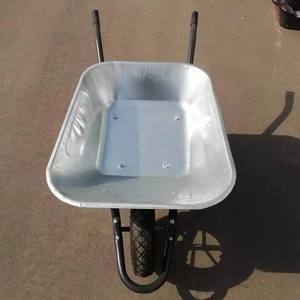 <span class=keywords><strong>Brouette</strong></span> <span class=keywords><strong>galvanisée</strong></span> WB6400 Produit durable et résistant aux intempéries pour une utilisation pratique en extérieur - Product Image 5