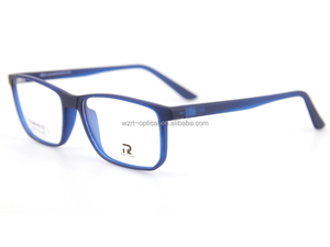 メンズ長方形アイシェイプメガネ、ファッショナブルなTR90光学アイウェアのカスタムロゴ入り - Product Image 4