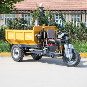 Mini-dumper minier pour chantier, tricycle basculant <span class=keywords><strong>électrique</strong></span> motorisé à trois roues, norme Euro - Product Image 2