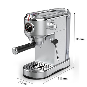 Machine à café espresso italienne à capsules semi-automatique universelle professionnelle portable pour petit bureau à domicile bon marché - Product Image 3