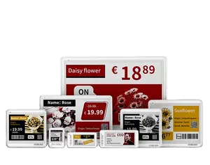 Minew Electronic Shelf Label ESL Digital Price Tag NFC Waterproof E-ink Demonstration Test Kit Starter Kit Smart Retail Industry