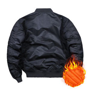 Обслуживание OEM ODM изготовленный на заказ уплотненные Стеганные зимние стеганые Пило MA1 летная куртка-бомбер мужская куртка - Product Image 4