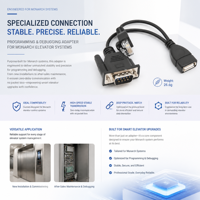 Módulo Bluetooth Dedicado para el Programa de Grabación Monarch MCTC-WIFI-A0, Aplicación de Depuración Inteligente para Elevadores Palm Monarch