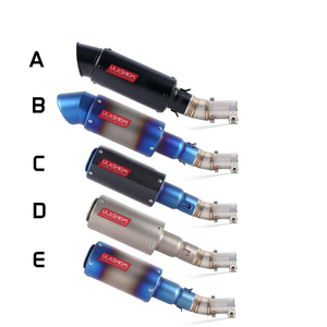 Slip On per Kawasaki ER6N ER6F NINJA650R 2012-2016 DB KILLER <span class=keywords><strong>ER</strong></span> 6N <span class=keywords><strong>6F</strong></span> silenziatore di scarico moto tubo di collegamento di fuga sistema completo - Product Image 3