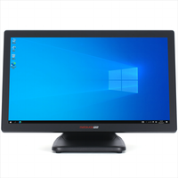 Moniteur d'écran tactile mural capacitif LED/LCD de 21.5 pouces