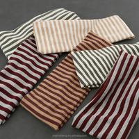 Bandeau en tricot de flanelle large et élastique coloré pour femme, idéal pour le yoga, la gym, le spa, le maquillage, réutilisable, antidérapant, taille unique