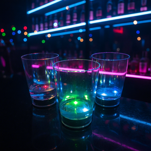 Vaso Mágico LED RICHSHINING, Vaso con Sensor de Agua LED, Vaso Brillante para Café, Whisky y Bebidas, para Niños, Bodas y Fiestas - Product Image 6