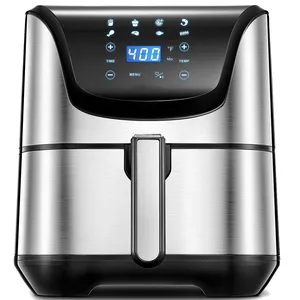 Air fryers 8L 7L 5.5L smart cooker stainless steel Digital air fryer toaster with 8 cooking preset Hot air fryer