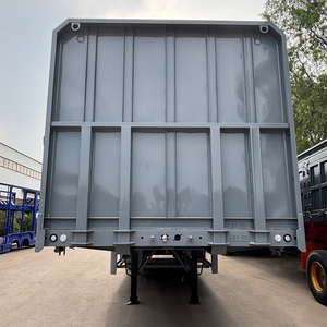 basculante latérale pour le transport de bauxite de charbon de sables d'acier lourds semi-remorque à benne basculante latérale - Product Image 4
