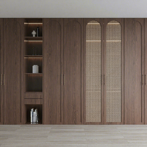 Nuovo Stile di Arredamento per Camera da Letto, Design Classico di <span class=keywords><strong>Armadio</strong></span> in Legno - Product Image 1