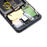 Pantalla amoled oem con marco para móvil, reemplazo de móvil para samsung s7, s7edge, galaxy, lcd oled, módulos de lcd para teléfono móvil