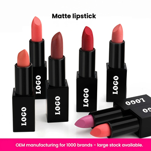 Rouge à lèvres mat durable et résistant à l'eau, anti-transfert, ne se décolore pas, taille standard, pour cosmétiques et soins personnels transfrontaliers - Product Image 1
