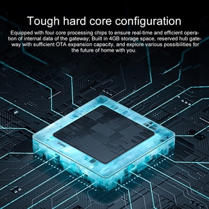 เกตเวย์สมาร์ทโฮม <span class=keywords><strong>Xiaomi</strong></span> ของแท้ รุ่น Quad-Core หน่วยความจำ 4GB รองรับ WiFi แบบ Dual-Band รองรับอุปกรณ์ได้ 200 เครื่อง - Product Image 4