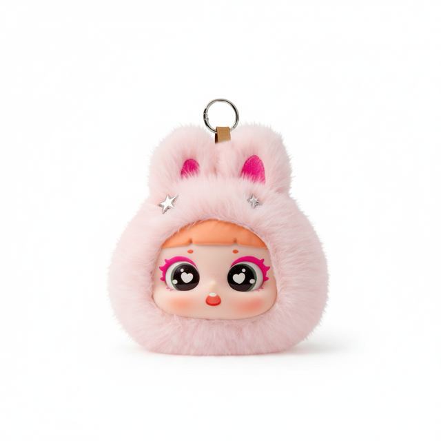 Cute AI Plush Doll Bluetooth Speaker with Dynamic Facial Expressions Bluetooth Audio and All-Purpose Smart Assistant