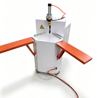 Machine de découpe d'angle pour portes et fenêtres en alliage d'aluminium, scie à tête unique, machine de découpe de fillets