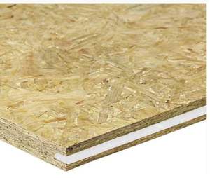 Panneau de revêtement de sol <span class=keywords><strong>18mm</strong></span> <span class=keywords><strong>OSB</strong></span> 3 <span class=keywords><strong>OSB</strong></span> <span class=keywords><strong>4</strong></span> à rainure et languette Sterling OSB3 T & G - Product Image 1