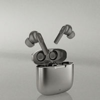 Earbud Gaming Nirkabel TWS V5.3 Chip JL Layar LED Latensi Rendah 4 Mikrofon ANC Peredam Kebisingan Waktu Putar Panjang IPX4 Tahan Air Hi-Fi