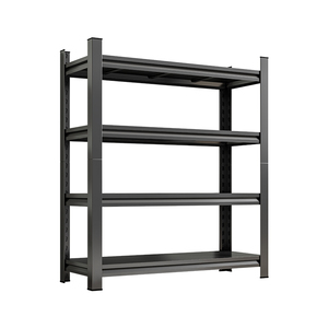 4 Étagères et rayonnages empilables en fer - Rayonnages de stockage industriels pour entrepôt - Stock local entrepôt américain - Product Image 1
