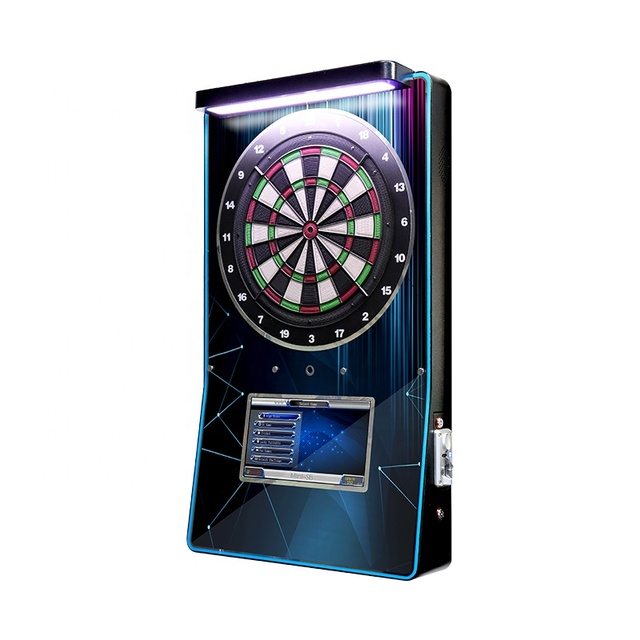 Wall Mounted Electronic Darts Game Machine with Digital Scoring Alloy Material Yulong MINI-S6