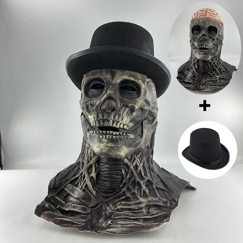 Cerveau rouge L avec chapeau