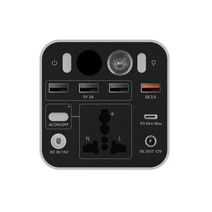 Estación de Energía Portátil Pequeña con Onda Sinusoidal Modificada para Teléfonos, Tabletas, Cámaras y Viajes Cortos al Aire Libre, Kit de Batería Recargable - Product Image 5