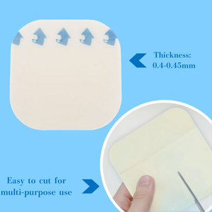 Hysent y tế kích thước lớn Hydrocolloid mặc quần áo vô trùng Burn Gel Thêm mỏng Derm vết thương mặc quần áo Hydrocolloid mặc quần áo - Product Image 6