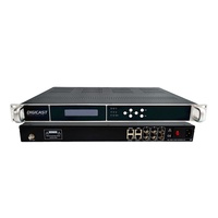 Equipo de Cabecera Digital DIGICAST DMB-5100E IP (3 Puertos GigE) ASI 16 Portadoras RF Modulador DVB-C Internet 32 DVB-T/ISDB-T/ATSC