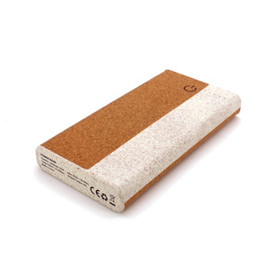 Cargador Portátil Ecológico de Paja de Trigo, Banco de Energía Inalámbrico de Corcho de 10000mAh con Logotipo Personalizado - Product Image 3